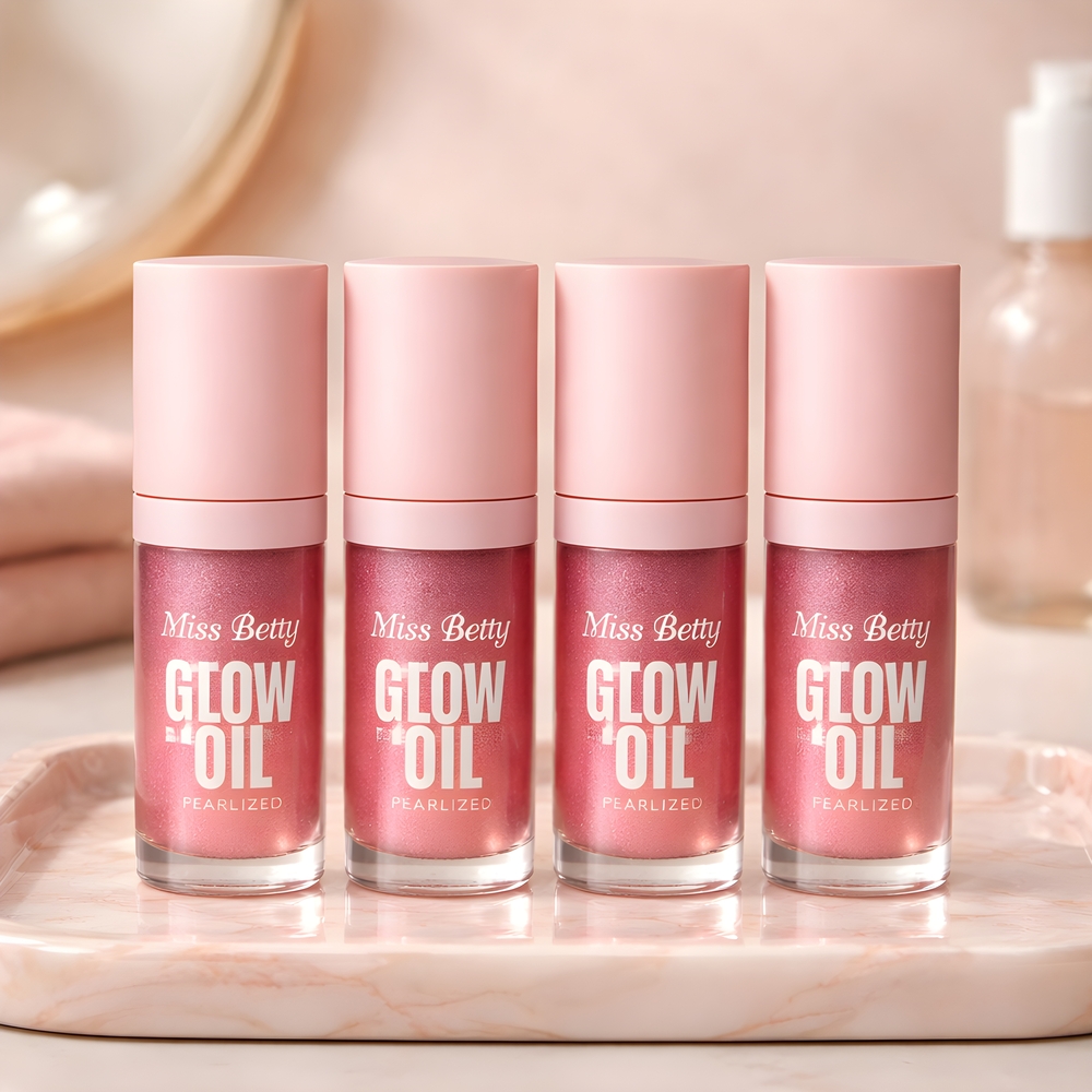 Glow Oil Pearlized Liquid Highlighter. Set Of 4